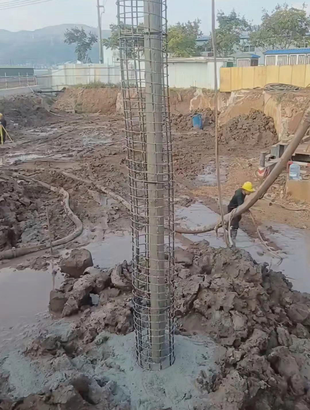长治屯留县长螺旋钻孔压灌桩